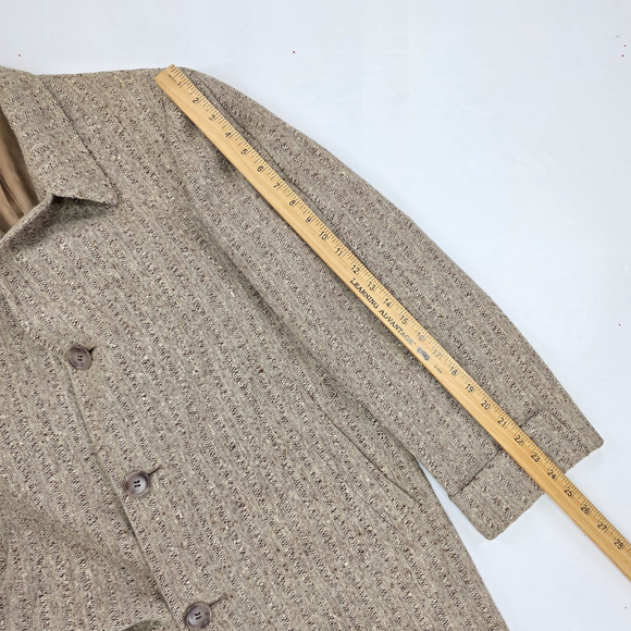 Americana Heritage 1957 Bespoke Wool Overcoat Men’s Medium Vintage - Picture 7 of 11